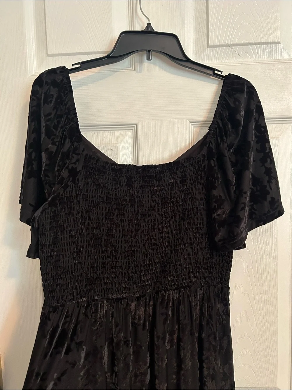 Baltic Born Black Everley Velvet Maxi Dress - Picture 9 of 15